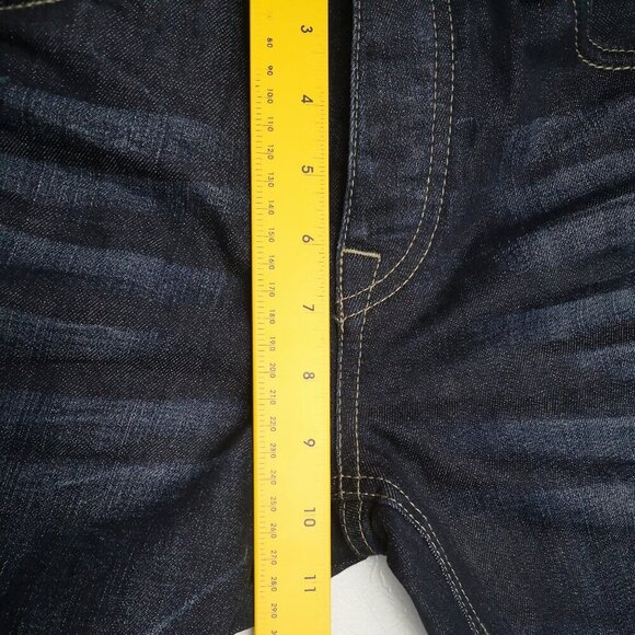 Jack & Jones Regular Fit Men's Size 29/32 Clark Dark Wash Button Fly Jeans - Picture 14 of 15